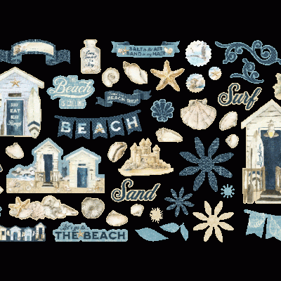 The Beach is Calling - Ephemera Set Assorment