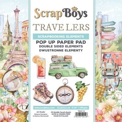 pack 6*6 Pop up - Travelers