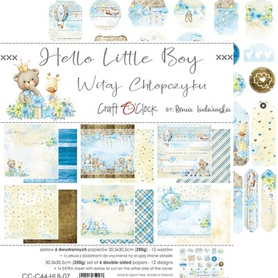 Hello Little Boy Pack 30*30