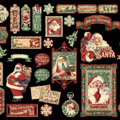 Letters to Santa - Ephemera Assortment