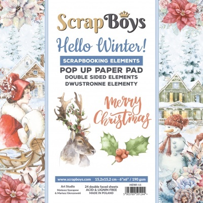 Pack 6*6 POP-UP - Hello Winter