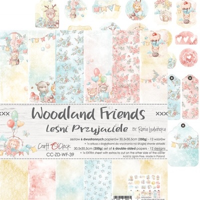 Woodland Friends pack 30*30 Craft O'Clock