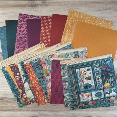 Seas the Day - Graphic 45  - 12*12 Paper Pack