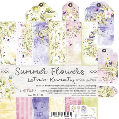 Summer Flowers pack 15*15