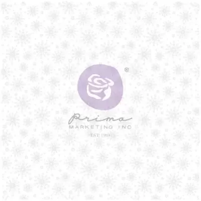 Prima Marketing 25 & Peppermint 12x12 Inch Acetate Sheet (981433)