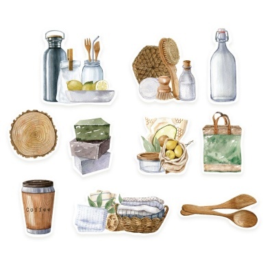 Ephemera Die cuts p13 - There is no planet B