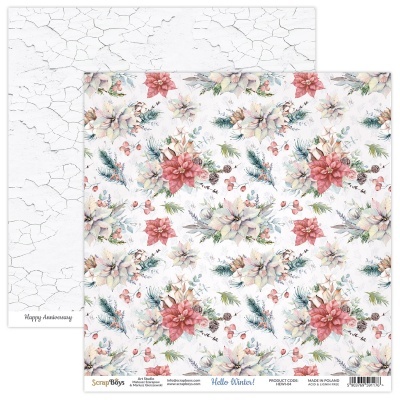 Pack 12 * 12 Hello Winter