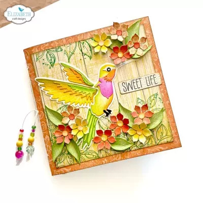 Layered Hummingbird - Elizabeth Craft Designs 2235