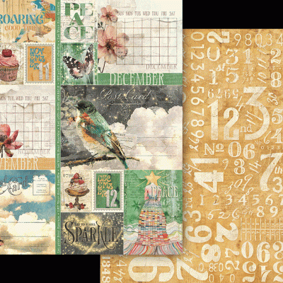 Journaling Through Time - Graphic 45  - 12 * 12 Paper Pack