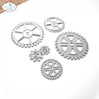 Elizabeth Craft Designs - Get in to gear (Art Journal) - 2035