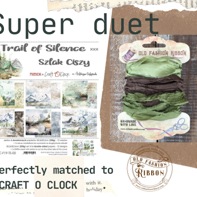 old fashion ribbons -set of 3 pieces -cr-19 (Trail of Silence)