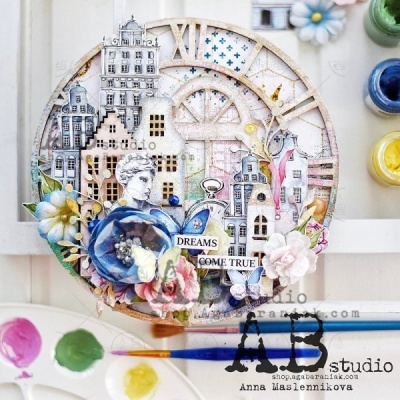 Mixed media thick cardboard ID-68