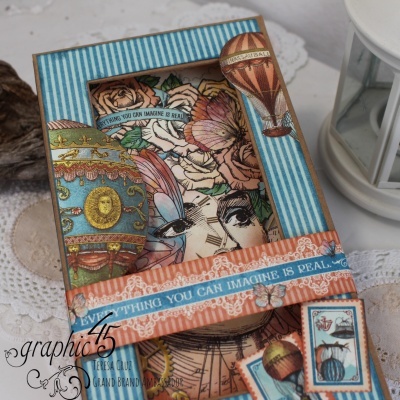 Travel Álbum com Caixa