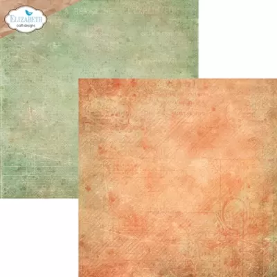 Elizabeth Craft Designs Autumn Harvest 12x12 Inch Patterned Cardstock Paper (C027)