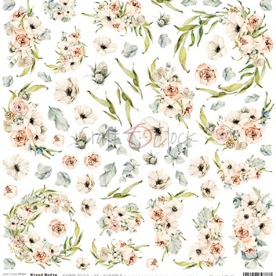 Folha de recortes - Flores VI (CC-MM-DOD-20)