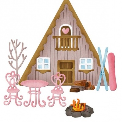 Scrapping Cottage Winter Chalet (CC-962)