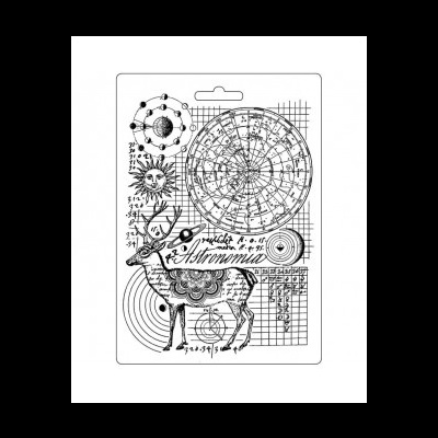 Molde Stamperia A5 Cosmos