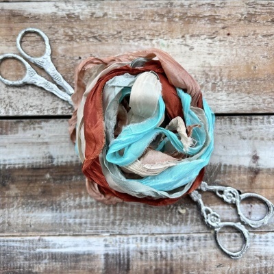 old fashion ribbons -set of 5 pieces - MZ5-18 (Her Story)