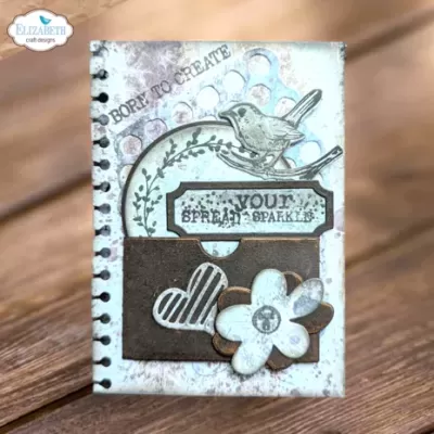 Elizabeth Craft Designs - Journal Elements Artist Trading Coin Dies (2115)