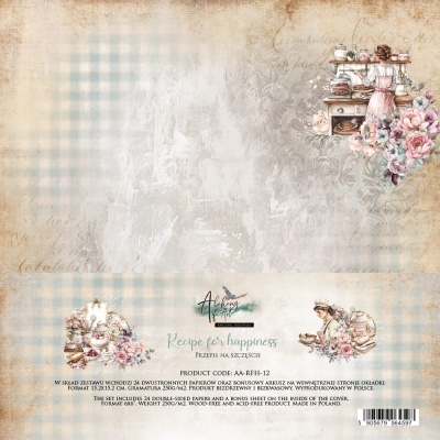 Recipe for happiness  - pack 6*6 da coleção