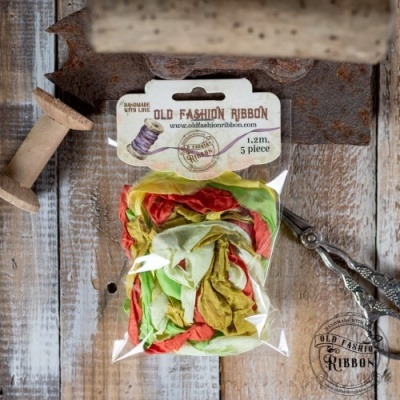 old fashion ribbons -set of 5 pieces - OLDM-11