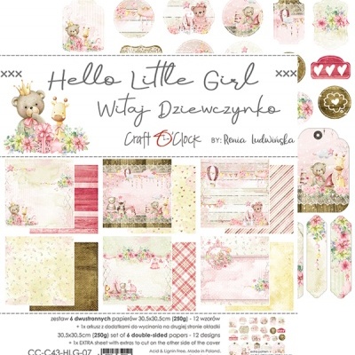 Hello Little Girl pack 30*30