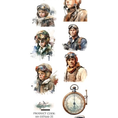 Tira com elementos para recortar 2*12 - AA - extras - 21 Between Worlds