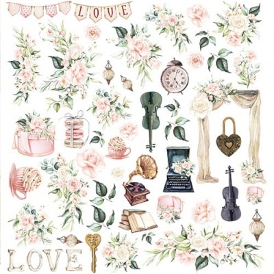 Lovely Memories - 12 * 12 pack da coleção