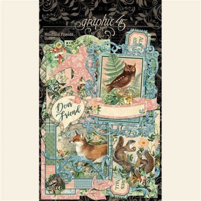 Pack Die Cuts - Woodland Friends