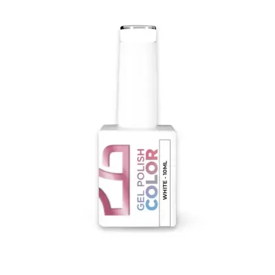Gel Polish Color White 10ml