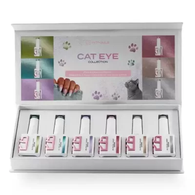 Gel Polish Cat Eye - 6 Cores