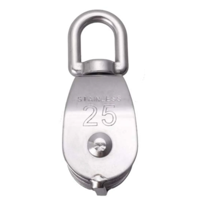 Moitão Duplo Inox 25 mm