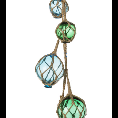 Boias de Pesca Azuis e Turquesas