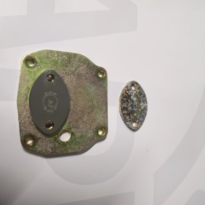 Premium&#x20;Stainless&#x20;Steel&#x20;Burman&#x20;Steering&#x20;Box&#x20;Adjustment&#x20;Cover&#x20;Plate