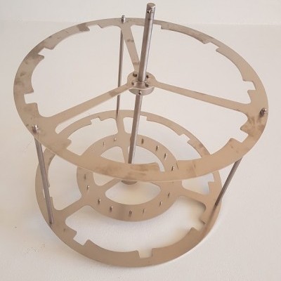 Extractor Inox Manual Radial 9 1/2 quadros