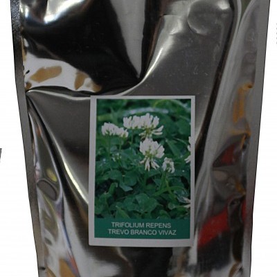 Trevo Vivaz Branco 25kg - Trifolium Repens