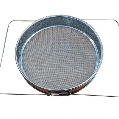 Filtro Inox Duplo Extensível Grande 32cm