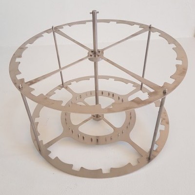 Extractor Inox Eléctrico Radial 16 1/2 quadros