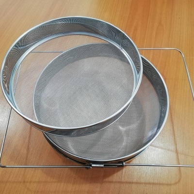 Filtro Inox Duplo Extensível Grande 32cm