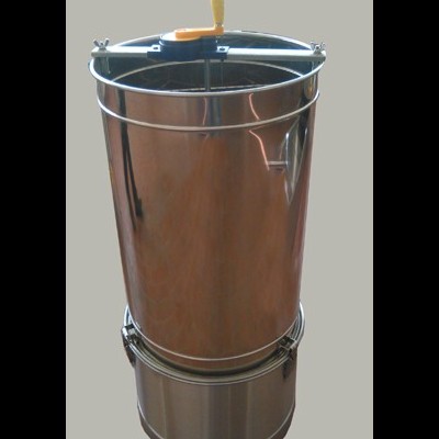 Extractor Inox Manual Tangencial 2/4 quadros Com Filtro e Bidão