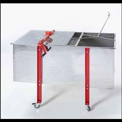 Combinado Inox Extractor + Tina Manual 4 quadros universal