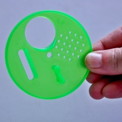 Disco regulador de entrada em plástico 6,80cm