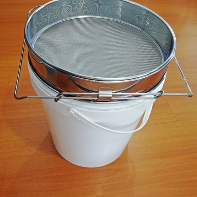 Filtro Inox Duplo Extensível Grande 32cm