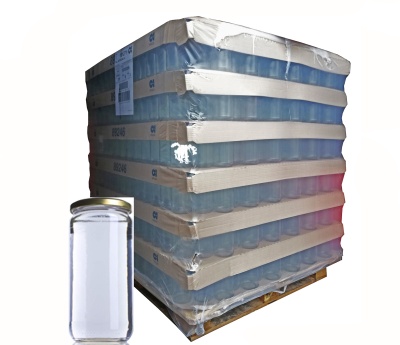 Frasco V 720ml (1kg mel) - Palete 1.164 unidades