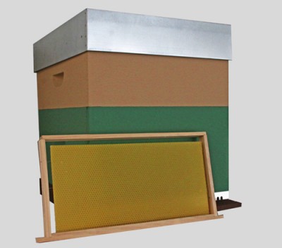 Colmeia Langstroth Completa Pintada c/ Cera