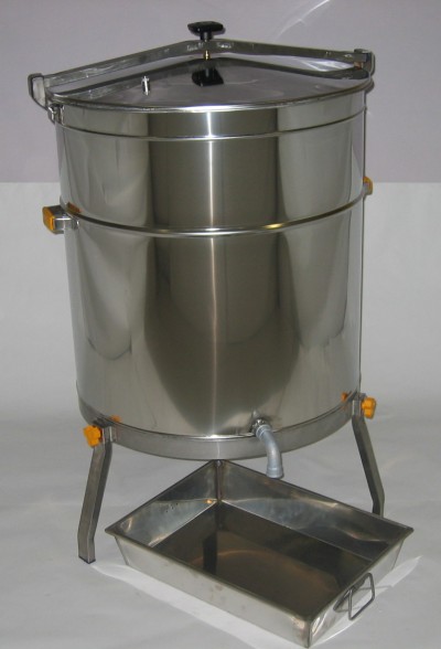 Caldeira Aço Inox a Gás para Cera 80lt