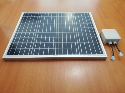 Apitronica - Kit Solar com Painel 50W