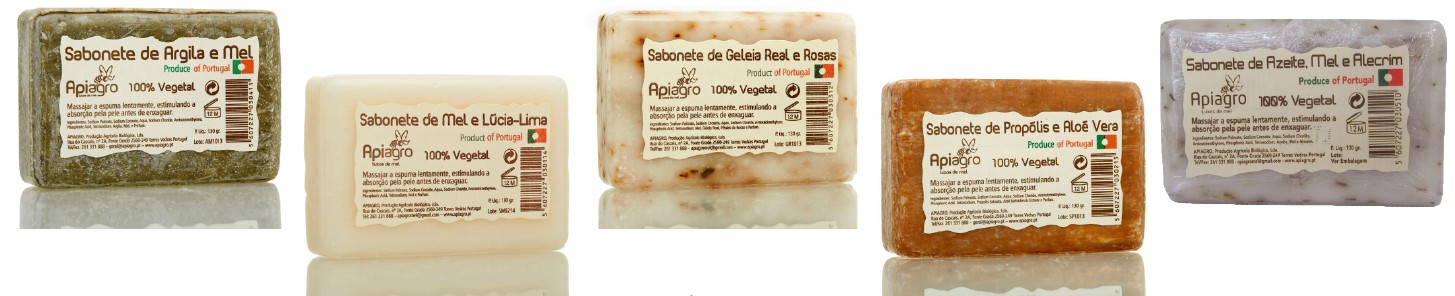 Sabonetes Naturais - Pack 5 Uni