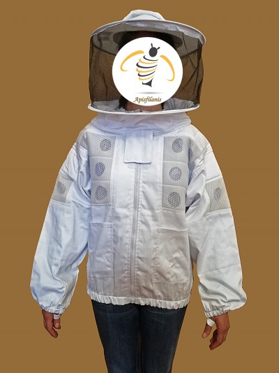 Casaco Pano Duplo Ventilado Algodão