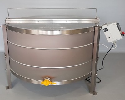 Extractor Inox Eléctrico Radial 60 quadros c/ Temporizador Digital tipo Industrial